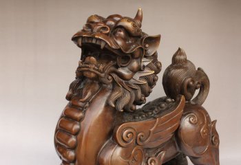 玻璃鋼白澤神獸，優(yōu)雅環(huán)保，守住你的夢