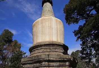 佛塔雕塑-中國古代佛教漢白玉舍利塔