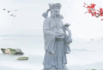 大理石財(cái)神石雕-大理石財(cái)神雕塑石雕神像