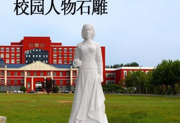 西方名人南丁格爾石雕-漢白玉南丁格爾雕塑